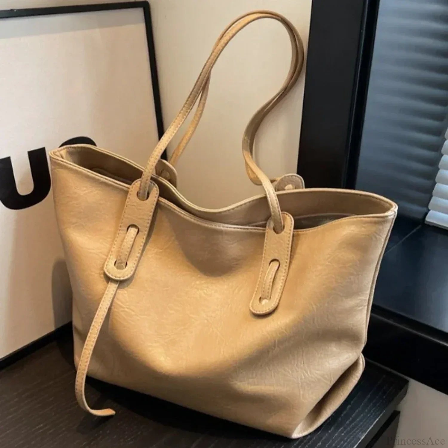 Winter Leather Tote Shoulder Bag for Women shoulder-250126