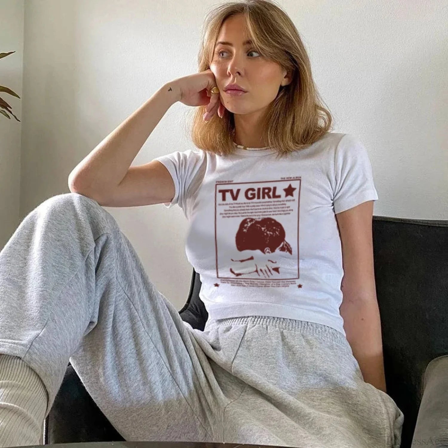 Y2k Gothic Harajuku Baby Tee T-shirt white1 / S t-shirt-250223