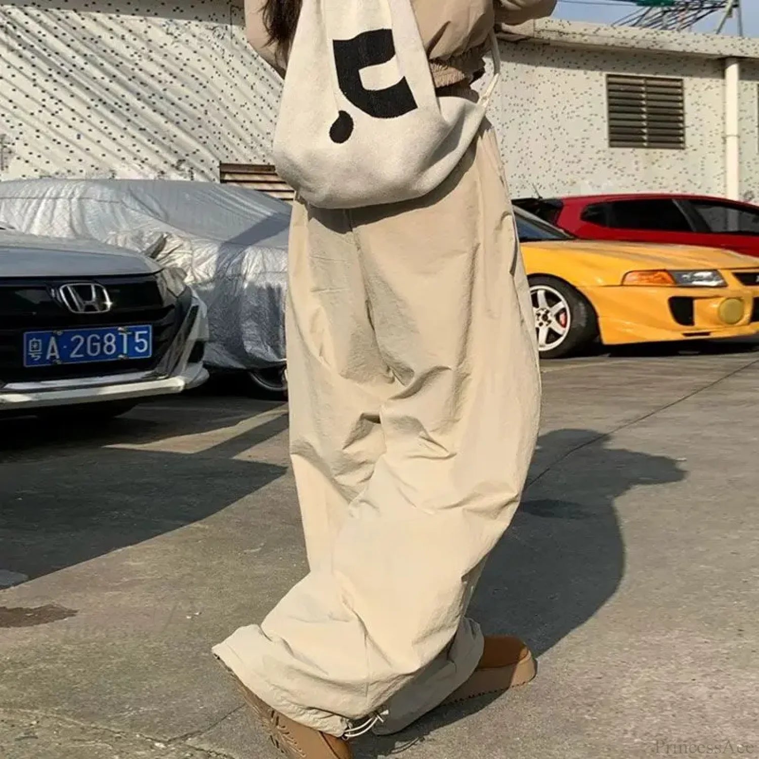 Y2K Harajuku Women Wide Leg Pants