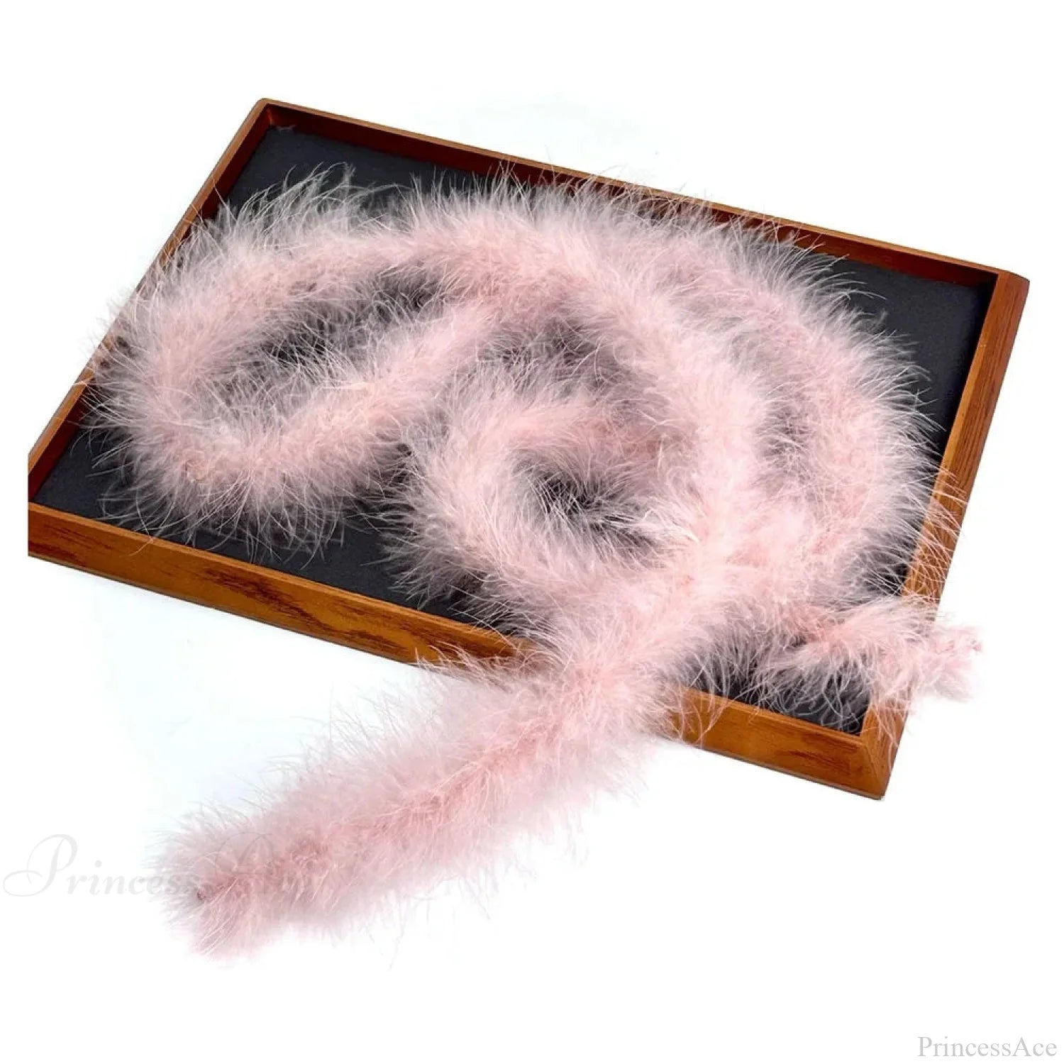 Y2K Mysterious Rebellious Furry Plush Waist Chain Belt Pink